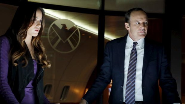 Breakout: Clark Gregg's agent Phil Coulson (right) is the link between Marvel's cinematic and television universes.
