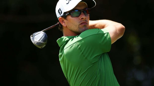 Form player in the world: Adam Scott is destined for greatness, believes Robert Allenby.