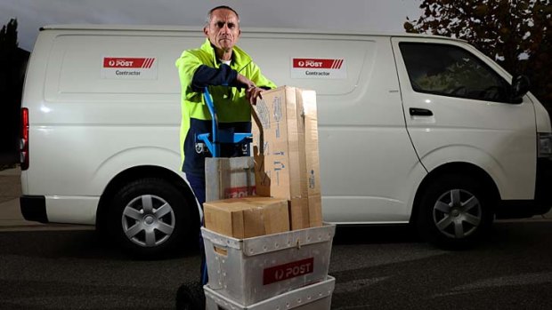Driving down postal service costs: Australia Post is said to be deliberately turning a blind eye to contractors employing overseas workers on visas.