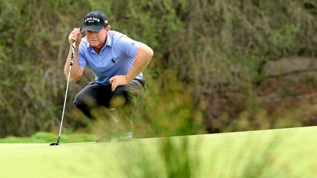 Weekend warrior ... Tom Watson is likely to make the cut despite a horror first round.