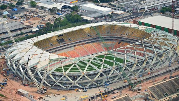 Arena Manaus football stadium in Manaus.