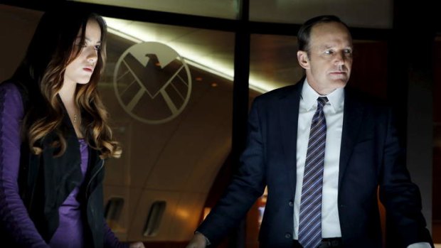 Fish tanks in trouble: Clark Gregg as agent Phil Coulson has some great lines in Agents of S.H.I.E.L.D.
