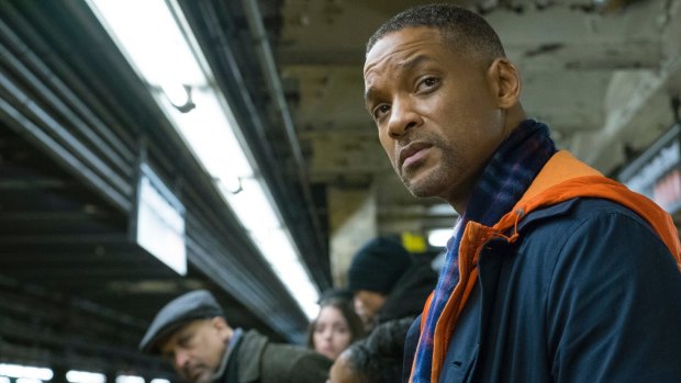 Will Smith as advertising executive Howard in <i>Collateral Beauty</i>.