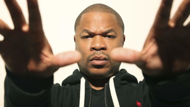 MTV host and rapper Xzibit throws down the metal-chair gauntlet in Adelaide.