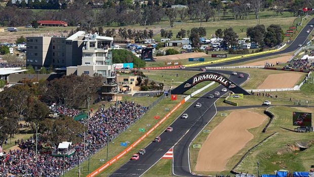 A general view of the Bathurst 1000.