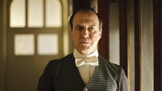Kevin Doyle as Mr Molesley in <i>Downton Abbey</i>.
