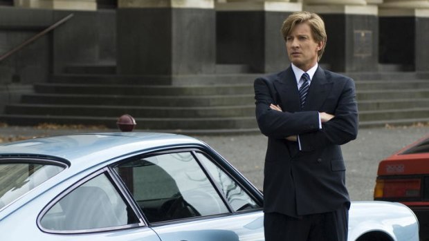 David Wenham gives a riveting performance as the disgraced Melbourne lawyer.
