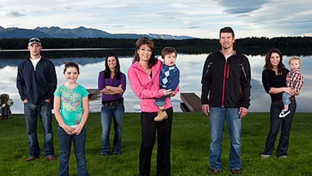 A promotional picture for the Palin's reality show.
