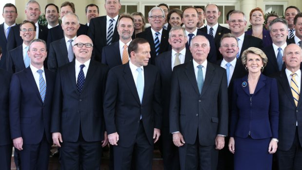 One-woman cabinet: Can a parliament filled mostly with men really understand the struggles of women? <i>Photo: Andrew Meares</i>