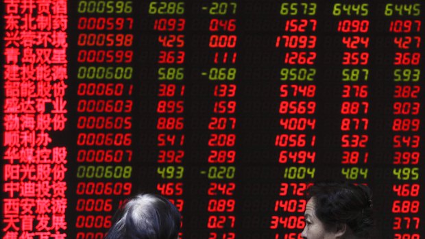 China's sharemarket has risen by more than $US1 trillion since January 3.