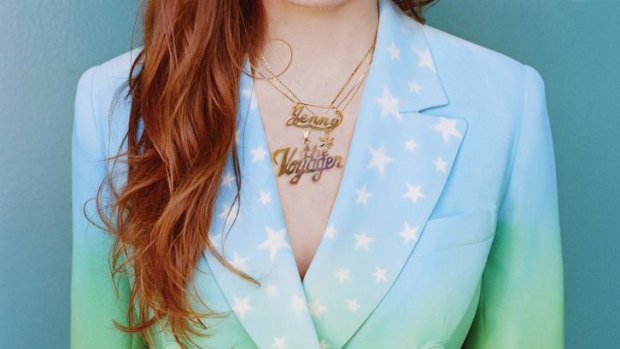 Jenny Lewis, The Voyager CD cover.