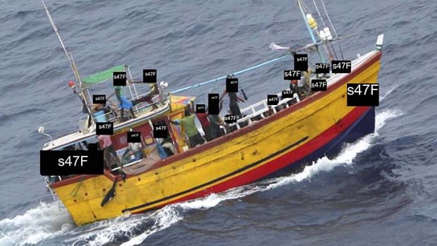 The other asylum seeker boat that capsized killing all on board.