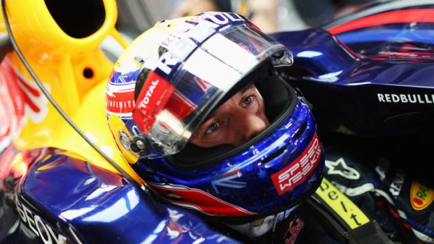 FIA are examing the Red Bull engines of Mark Webber