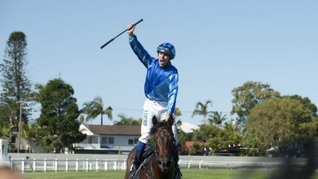 Retired: Unencumbered with the late Nathan Berry up after winning the Magic Millions Classic on the Gold Coast in January.