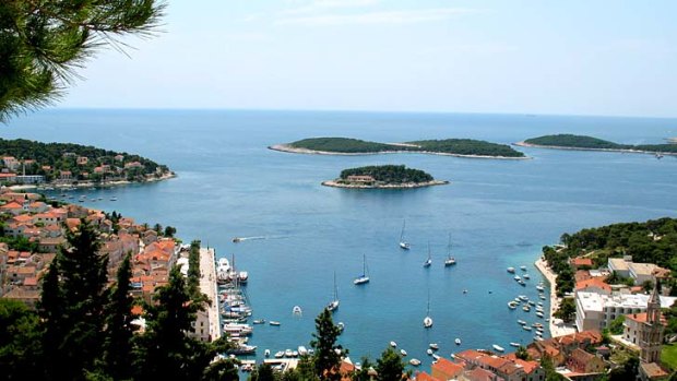 Inspiration ... the Croatian town of Hvar inspired the named of singer Beyonce and rapper Jay-Z's child.