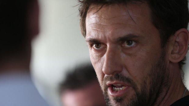 Exhausted: Tony Popovic has cut a dishevelled figure of late, with the Wanderers' gruelling travel demands having taken their toll.