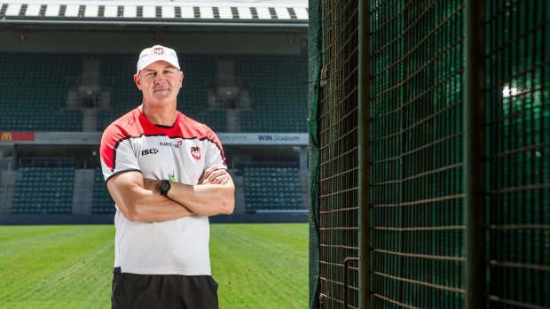 On a roll: Dragons coach Paul McGregor.