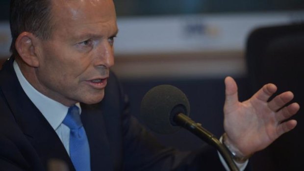 Prime Minister Tony Abbott defends his paid parental leave scheme during an interview with 3AW host Neil Mitchell.