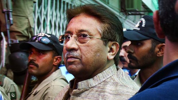 Facing prosecution: Former dictator Pervez Musharraf.