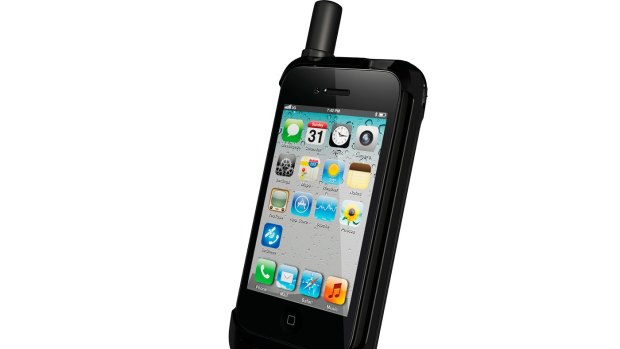 Thuraya SatSleeve: Turns the iPhone into a satellite phone.