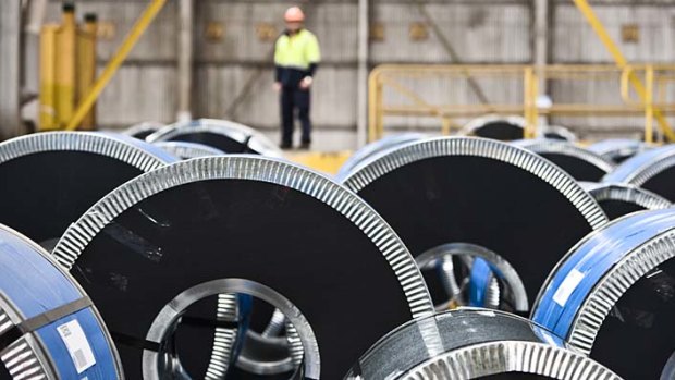 The China Iron and Steel Association has halved its growth estimate fro the steel industry.
