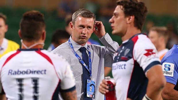 Rebels coach Damien Hill is a relieved man after his team finally registered a win.