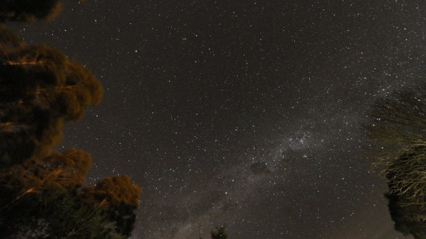 Into Darkness: The Milky Way over Africa