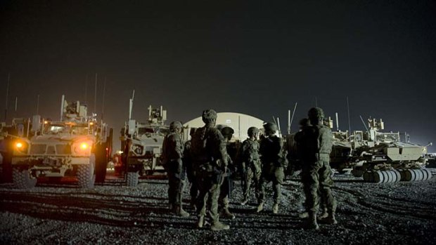 Attacked ... two British soldiers died in the southern province of Helmand.