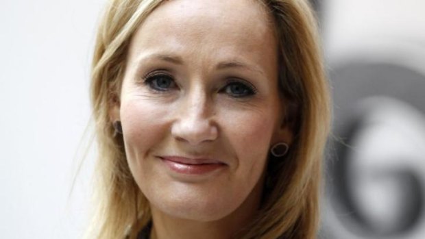 British writer JK Rowling loves the freedom of the crime genre.