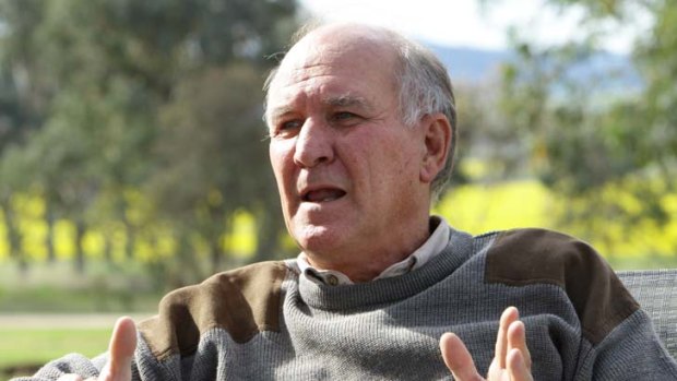 More than comfortable ... but Tony Windsor's hopes for Patrick Secker as Speaker have been dashed.