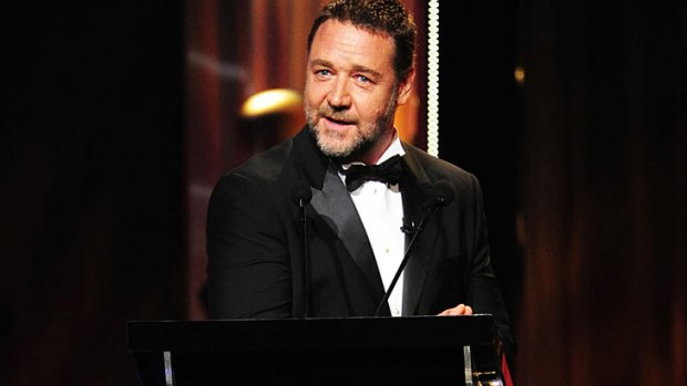 Russell Crowe's role as host added gravitas to the AACTA Awards.
