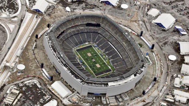 MetLife Stadium will host Super Bowl XLVIII on Sunday in East Rutherford, New Jersey. The event has also been targeted by an organised crime ring advertising sex and cocaine "party packs", according to police.