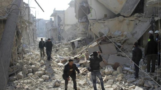 Concession: The Syrian regime has offered a ceasefire plan for the city of Aleppo.
