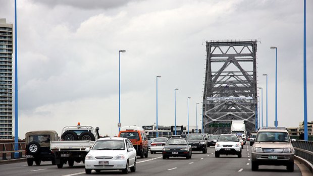 Motorists will be asked to slow down on the Story Bridge at night.