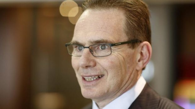 Arguing his case: BHP boss Andrew Mackenzie plans to win over UK investors over the company's controversial plan not to list NewCo in London.