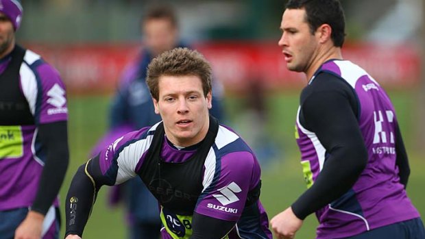 Rory Kostjasyn... comes in for the injured Cooper Cronk.