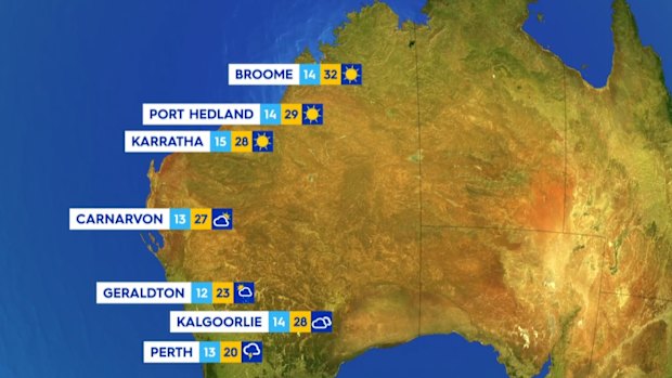 National weather forecast for Tuesday August 19
