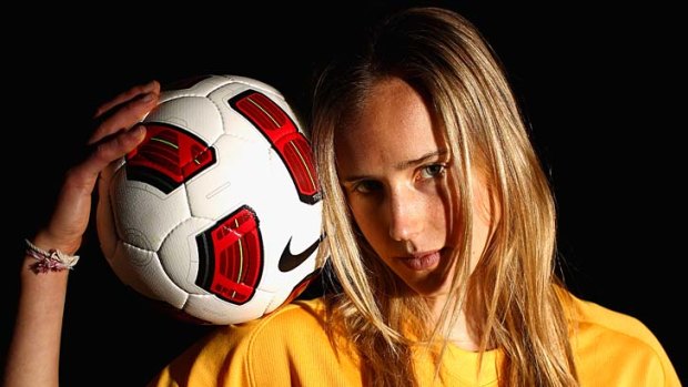 Stayer: soccer and cricket international Ellyse Perry.