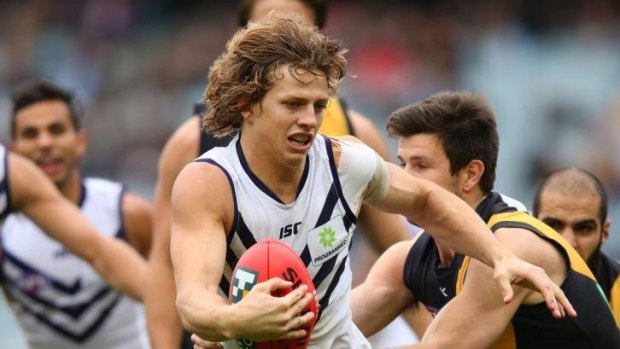 Nat Fyfe believes the league is softening its position on the head-high bump.
