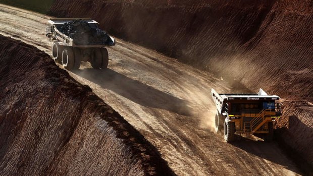 Still truckin': The death of the mining boom has been greatly exaggerated, analysts say.