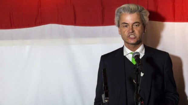 Geert Wilders'  far-right Party of Freedom did not perform as well as forecast in  the Netherlands, exit polls showed.