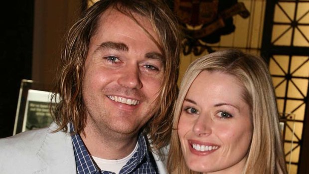 Expecting ... Chef Shannon Bennett and wife Madeleine West.