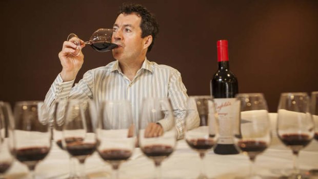 Penfolds chief winemaker Peter Gago and his team holding a two day re-corking clinic at the Hilton Hotel.