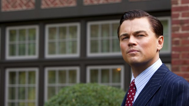 Leonardo DiCaprio stars as <i>The Wolf of Wall Street</i>, a film about rampant fraud and corruption.