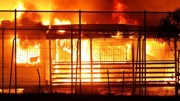 Villawood aflame: The night of the 2011 detention centre riot.