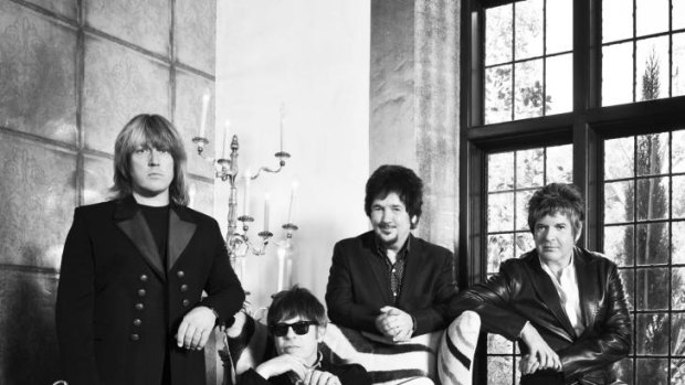 Back to basics: The Empty Hearts are from left, Andy Babiuk, Elliot Easton, Wally Palmar and Clem Burke. 