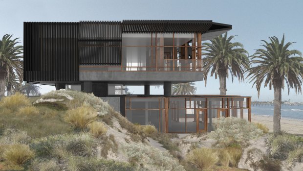The design for the new Stokehouse in St Kilda. 