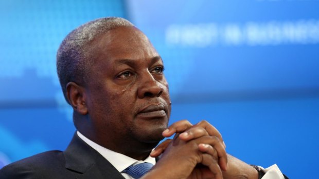 Ghana's President John Dramani Mahama has defended his decision to appease the nation's football players by flying over $US3 million to them in Brazil.