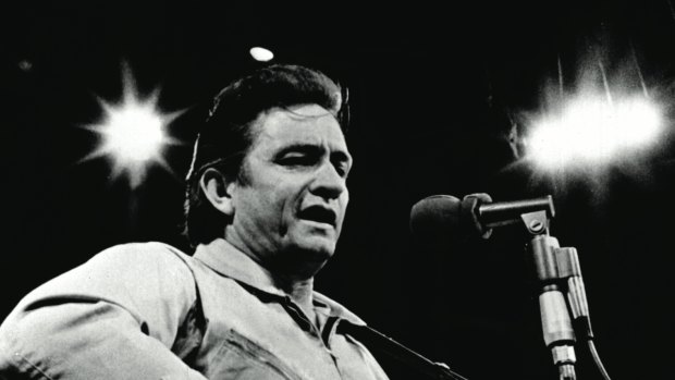 Johnny Cash live in concert, 1969.