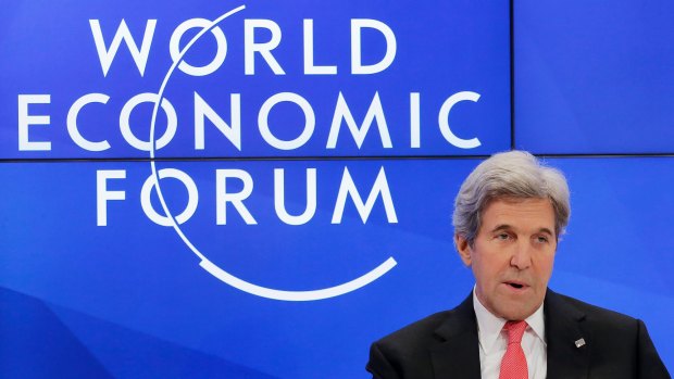 US Secretary of State John Kerry said automation - not free trade and globalisation - is to blame for job losses.